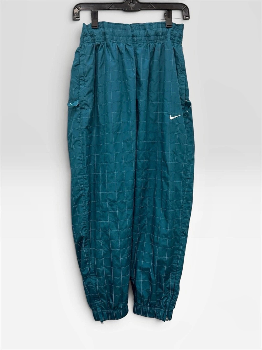 Nike NikeLab NRG Flash Track Pants Checkered Blue Large